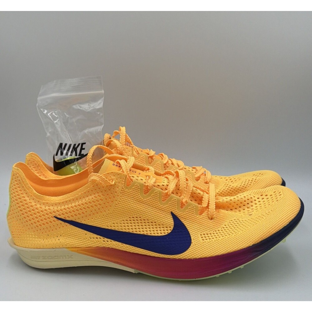 Nike ZoomX Dragonfly 2 Track & Field Spikes Orange Men's Size 13 FD8413-800